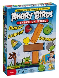 Mattel Games Angry Birds: Knock On Wood Game