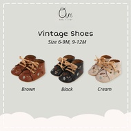 Oui Vintage Shoes / unisex baby prewalker Shoes 6-18 months