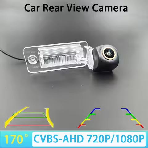 170 Degree AHD 1080P CVBS Car Rear View Reverse Backup Camera For Audi A3/S3 A4 A5 A6 S6 A8/S8 RS4 C