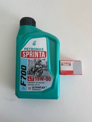 Petronas Sprinta F700 15w50 / F300 20w40 Motorcyle Oil With Filter