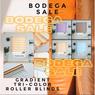 FEGO BODEGA BLINDS GRADIENT TRI-COLOR