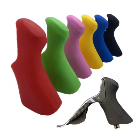 Bicycle Brake Gear Shift Cover Hoods For Shimano Ultegra Di2 ST-6870 Rubber MTB Bike Cycling Shift B