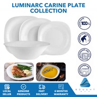 Luminarc Carine Collection Plate Bowl Dinner Dessert Coupe Soup Salad Serving Rice Pasta Noodle