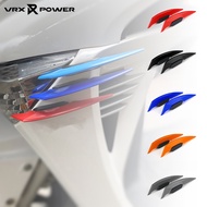 2pcs Universal Aerodynamic Winglet Kit Side Wing Shaped spoiler for XMAX CBR150 ADV PCX R15 R15v3