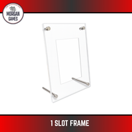 【Morgan Games】Acrylic Card Display Holder | Screw-Bolt Multi-Card Display for Pokémon & TCG