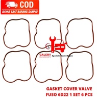 SEAL GASKET COVER VALVE FUSO 6D22 PAKING TUTUP KLEP FUSO 6D22