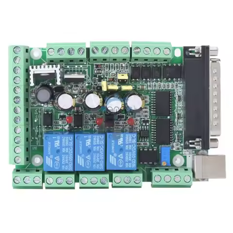 CNC Engraving Machine MACH3V2.1-L Board Adapter 4- 6-Axis Controller Accessories Parallel Port For W