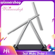 Rechargeable Desk Toy-  Sculpture- Motion, Quiet  Physics Toy Continuous Rotation