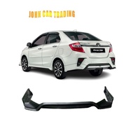 Ready Stock Perodua Bezza 2020 Gear Up PU Rear Skirt BodyKit Bezza Skirt Belakang G-U Rear Lip PU Material