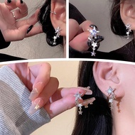 Fashion Sweet Star Earrings Exquisite Sparkling Earrings Clips Ear For Woman P5K2