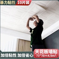 Sticker Waterproof Wallpaper Weiyan Roof Top Wall Sticker Self-Adhesive Ceiling3d Ceiling Roof Wall 