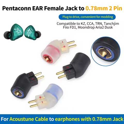 Pentaconn EAR 2 Pin Pentaconn EAR 2Pin Pentaconn EAR Adapter Pentaconn EAR Adaptor Pentaconn EAR to 