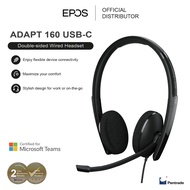 EPOS | Sennheiser ADAPT SC160 USB-C Stereo UC Optimized Headset