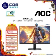 AOC Monitor 27" 27G11ZE2 Fast IPS FHD HDR10 Adaptive Sync 240Hz Gaming Monitor
