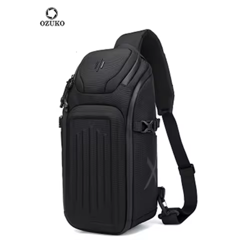 OZUKO Shoulder Messenger Bags Men's Anti-theft Chest Bag High Quality Multifunction Crossbody Bag Ma