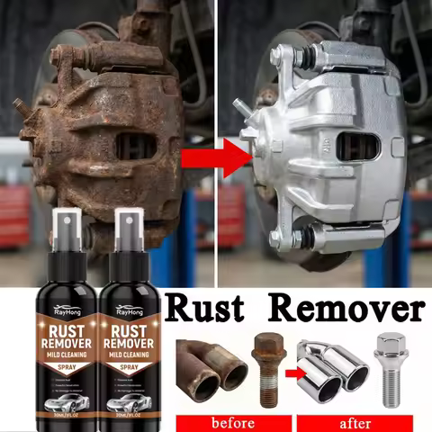 Rust Remover Spray Multi Purpose Lubricant Rust Converter Anti Rust Rim Cleaner Iron Remover for Car