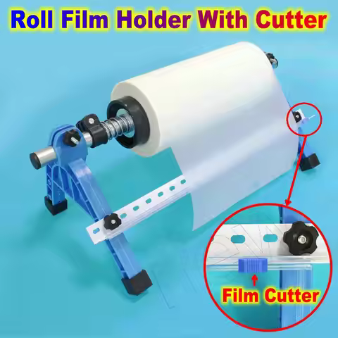 DTF Paper Roll Film Cutting Roller Stand Holder For Epson L1800 L18050 XP15000 Support Roll Dtf Tran