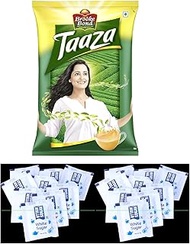 Taaza Tea Darjeeling Loose Leaf Tea, 250g Pouch + Premium Sugar Sachets, Pack of 72