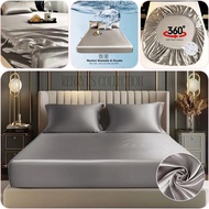 Luxurious Satin Fitted Bedsheet for a Silky Smooth Sleep