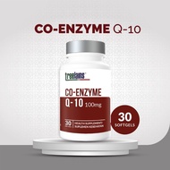 Co Enzyme Q10 100 mg treelains, 30 Softgels, CoQ 10, Multivitamin, Food Supplement, Health