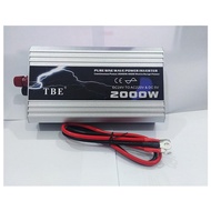 TBE 2000W 24V PURE SINE WAVE POWER INVERTER w/ USB Input T24P2000W