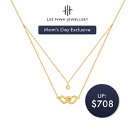 [Mom's Day Exclusive] Lee Hwa Jewellery ​916 Gold Heartlink Necklace​