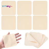 Pottery Tools 25 Pcs Chamois Pottery Tools for Smoothing Pot Rim Chamois Clay Pottery Kit Pottery Tr