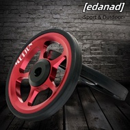 EDANAD 60mm Folding Bike Easy Wheel Cargo Racks Accessories Bike Rear Rack Flat Wheel Ultralight Sealed
