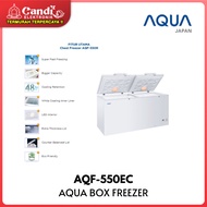 AQUA BOX FREEZER AQF-550EC - CHEST FREEZER AQF550EC / AQF550 EC