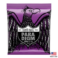 ERNIE BALL® P02020 สายกีตาร์ไฟฟ้า เบอร์ 11 ซีรี่ย์ Paradigm Power Slinky สายเคลือบ ของแท้ 100% ( .011 - .048) ** Made in USA **