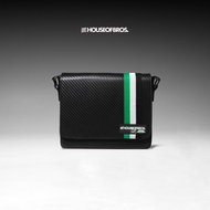 Hobs® | CARBON SERIES 2024 | กระเป๋าสะพายข้าง ลายคาร์บอนเคฟร่า | Hobs x Monza factory Collaboration