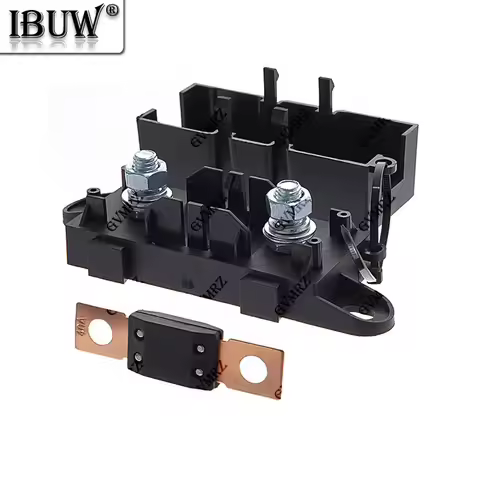 1PCS ANM-H3 30A 32V 175A 200A 225A 500A MEGA Auto Fuse Holder/ANM Bolt-on blade fuse holder Flat Typ