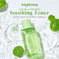 Glad2Glow Centella Ceramide Soothing Toner (80ml) Skincare hydrating toner toner pad Acne treatment