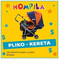 KERETA PLIKO 218 CREATIVE BABY CLASSIC / STROLLER / KERETA BAYI / KERETA DORONG / STROLER BAYI