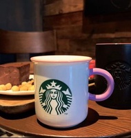 Blackpink星巴克Starbucks JENNIE同款 白紫陶瓷杯760