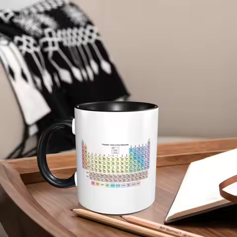 Periodic Table With All 118 Element Name Mug Funny Ceramic Coffee Cups Tea Mugs Milk Cup Drinkware G