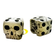 Skeleton Skull Dice Halloween Party Toy Cool Resin 3D Skull Dice for Board Games, The Final Item Gra