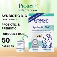 ( EXP: 11/2027) Synbiotic D-C Daily Capsule For Dog & Cat ~ 50 Capsules
