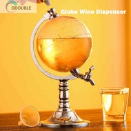 Globe Wine Decanter Alcohol Dispenser Beverage Distributor Liquor Pourer Bar Supplies COD