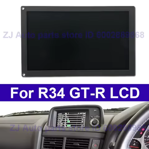 LCD For R34 GT-R MFD For NISSAN SHARP S1 99~20 For TOSHIBA S2 later 2000 Multi Function Original Com