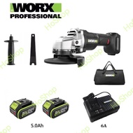 (香港WORX威克士總代理行貨)WORX 威克士 WU805.1 20V 100mm無刷調速角磨機充電套裝 - 20V 100mm Adjustable Speed Angle Grinder Set