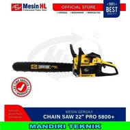 premium Supra Mesin Gergaji Chainsaw 22 inch 6800 Chainsaw 22 inci