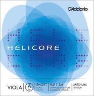 【華邑樂器17101-1】HELICORE H411SM/MM/LM 中提琴弦-A弦 (VIOLA第1條)