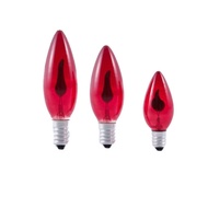 Lampu Lilin Cabe Lombok LED Sembahyang Candle Lamp E12 Lampu Main Api Berkedip Bijian