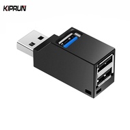 KIPRUN USB 3.0 HUB Adapter Extender Mini Splitter Box 3 Ports Portable Fast Data Transfer USB Splitt