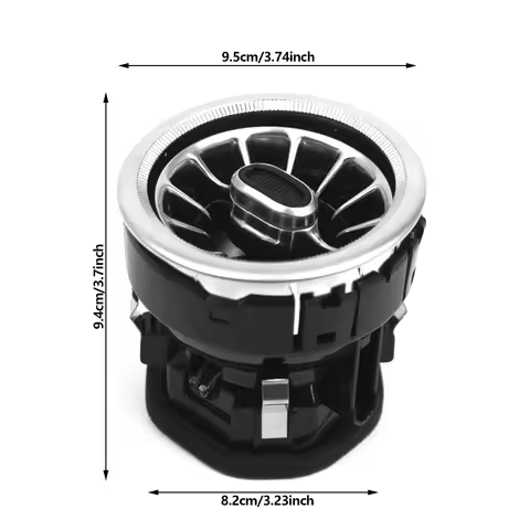 Interior Front Dashboard Air Condition AC Vent Outlet Turbo Trim For Mercedes Benz V Class EQV Vito 