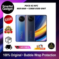 Poco X3 NFC 6GB RAM + 128GB | Blue Colour Only | USED UNIT | 6.67 inch | Condition 8/10 Original Sec