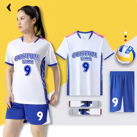 New Men's and Women Sleeveless Volleyball Uniform Students Volleyball School Team Uniform Training G
