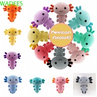 WADEES Axolotl Stuffed Animals Plushie Doll, Plushie Axolotl Fluffy 20cm Axolotl Plush Toy, Soft Sal