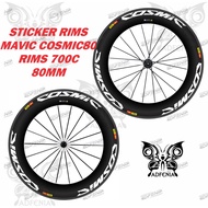 Mavic 80 700c Rims Decal Sticker